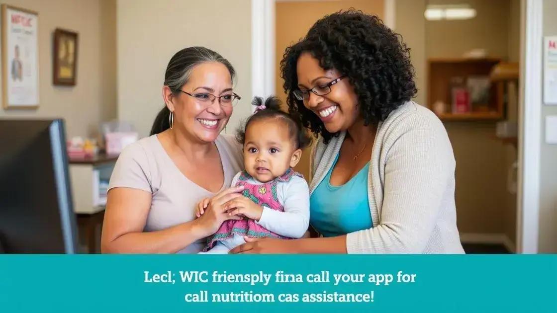 How to apply for WIC program assistance