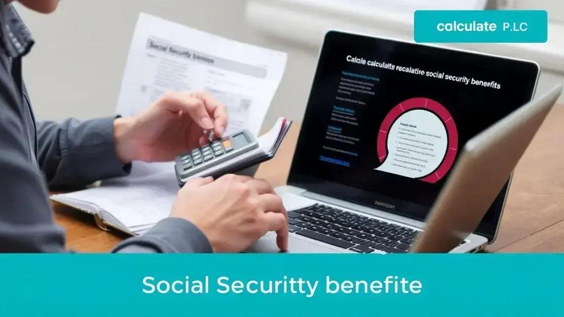 How to calculate your benefits amount How to calculate your benefits amount