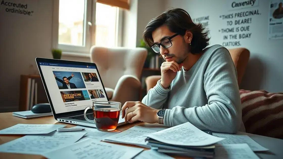 How to choose the right accredited online program
