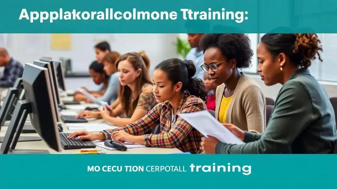 How to apply for free vocational training